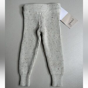 Goumikids Cream Knit Sweatpants for Kids